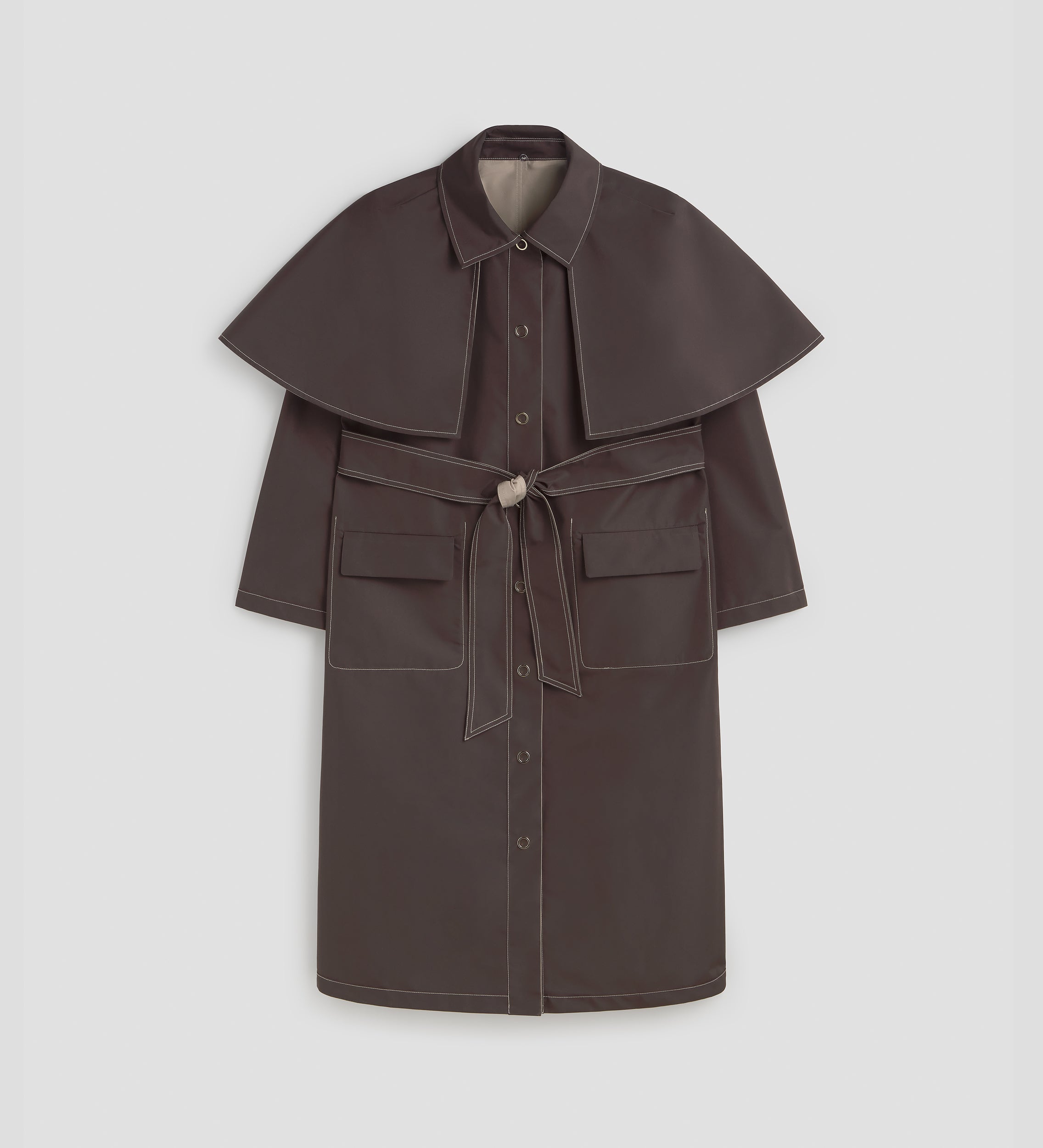 Gabardina capa reversible