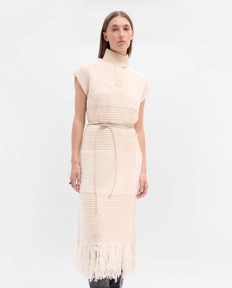 Vestido punto fantasía