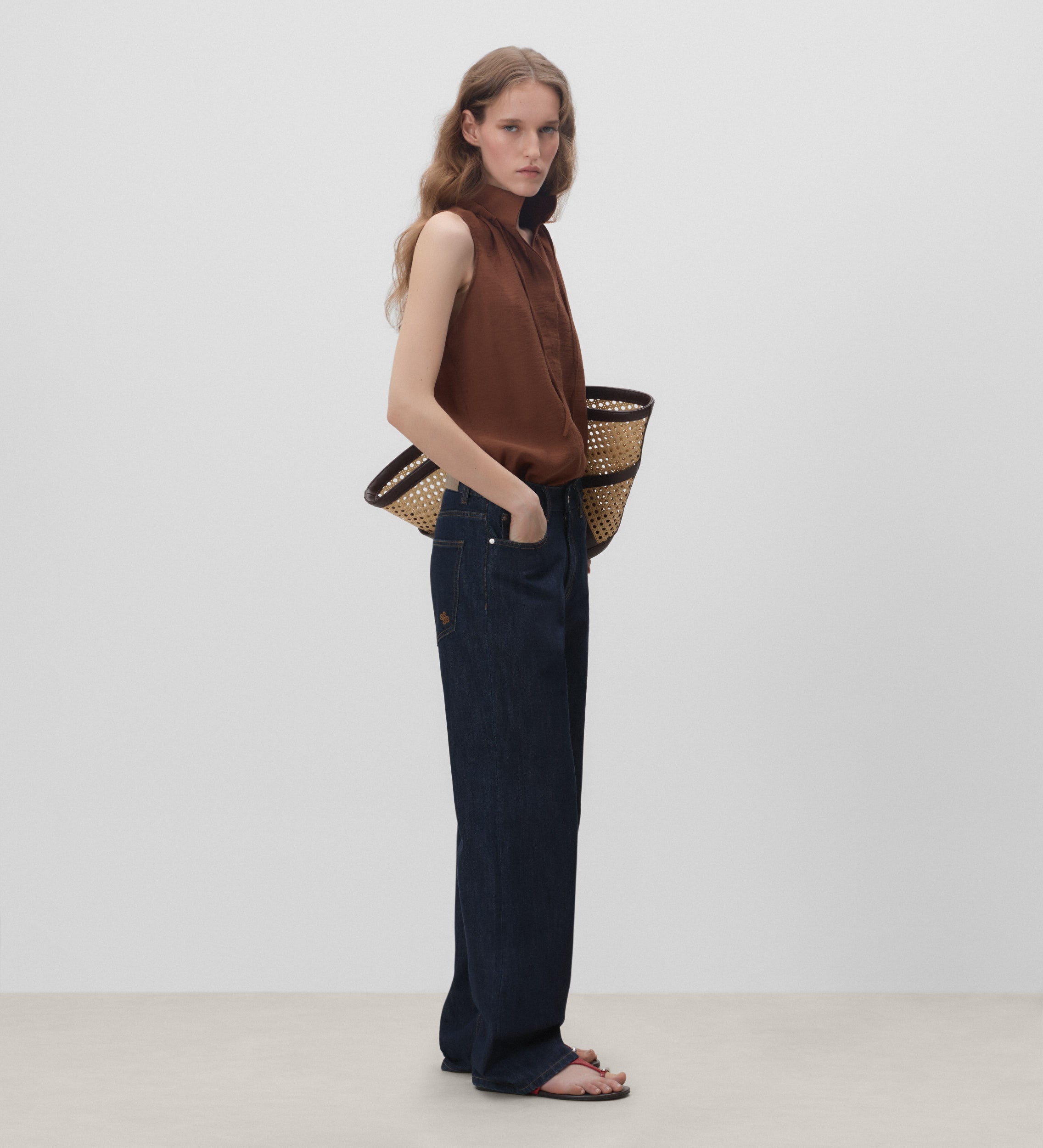 Pantalón vaquero recto